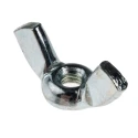 RS PRO 18 mm Bright Zinc Stainless Steel Wingnut, M4 521-850