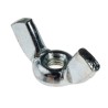 RS PRO 18 mm Bright Zinc Stainless Steel Wingnut, M4 521-850