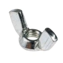 RS PRO Stainless Steel Wingnut 30 mm Bright Zinc M6 521-872