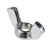 RS PRO Stainless Steel Wingnut 30 mm Bright Zinc M6 521-872