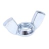 RS PRO 36 mm Bright Zinc Stainless Steel Wingnut, M8 521-888
