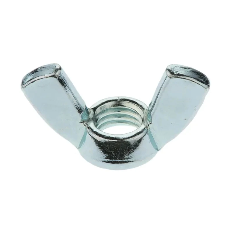 RS PRO 48 mm Bright Zinc Steel Wingnut M10 521-894
