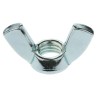 RS PRO 48 mm Bright Zinc Steel Wingnut M10 521-894