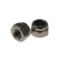 RS PRO Plain Stainless Steel Nylon Insert Locknut Size M3, Width 5.5mm, Overall Height 4mm, DIN 985 521-917