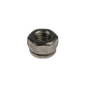 RS PRO Plain Stainless Steel Nylon Insert Locknut Size M3, Width 5.5mm, Overall Height 4mm, DIN 985 521-917