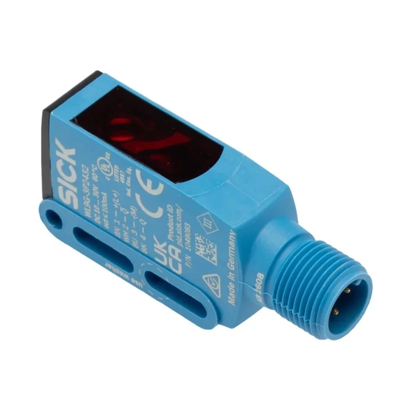 SICK Retroreflective Photoelectric Sensor Block Sensor 5 m Detection Range PNP Output IP66 IP67 IP69K WL9G-3P2432
