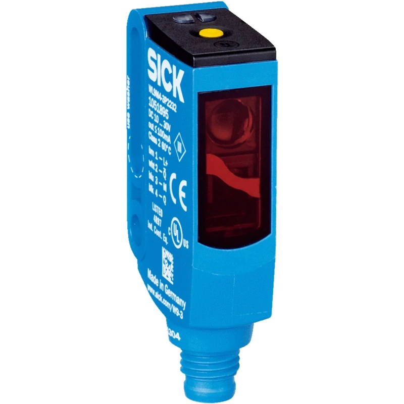 SICK Retroreflective Photoelectric Sensor Block, 5 m Detection Range, NPN Output, IP66/IP67/IP69K Rated, WL9M4-3N2232