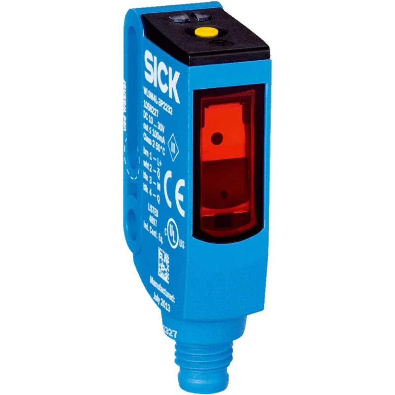 SICK Retroreflective Photoelectric Sensor Block Sensor 12 m Detection Range PNP Output IP66 IP67 IP69K WL9M4L-3P2232