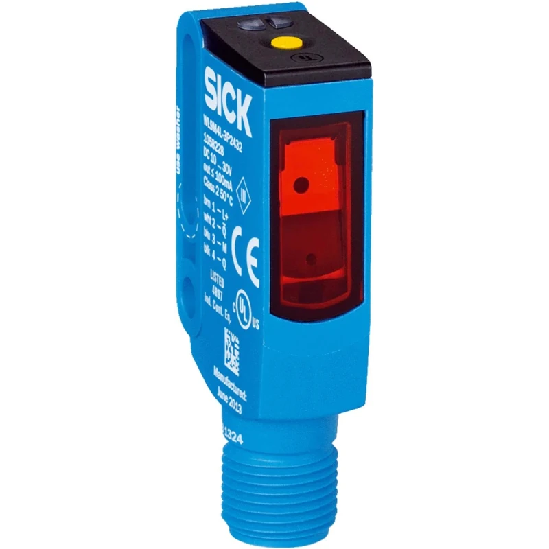SICK Retroreflective Photoelectric Sensor Block Sensor Laser 12 m PNP 30V DC IP66 IP67 IP69K WL9M4L-3P2432