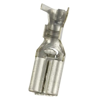 RS Pro Silver Uninsulated Female Spade Connector Crimp Termination 4.75 x 0.5 mm Tab Size 20 AWG to 14 AWG 205-5293