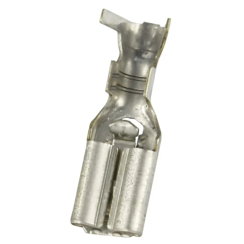 RS Pro Silver Uninsulated Female Spade Connector Crimp Termination 4.75 x 0.5 mm Tab Size 20 AWG to 14 AWG 205-5293