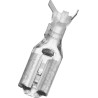 RS Pro Silver Uninsulated Female Spade Connector Crimp 4.75 x 0.8 mm Tab Size 20 AWG to 14 AWG 205-5294