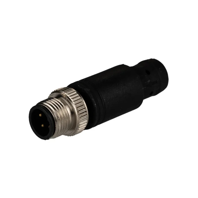RS PRO Circular Connector Cable Plug Male 4 Contacts M12 Connector IP67 30V 4A Nylon Housing 205-5978
