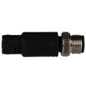 RS PRO Circular Connector Cable Plug Male 4 Contacts M12 Connector IP67 30V 4A Nylon Housing 205-5978