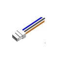 RS PRO Wire to Board Cable Male Sensor Connector to Free End, Multicolour PVC Jacket, 2 m 205-5983