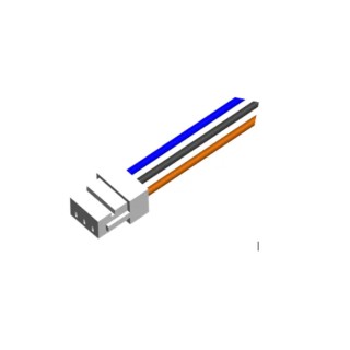 RS PRO Wire to Board Cable Male Sensor Connector to Free End, Multicolour PVC Jacket, 2 m 205-5983