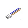 RS PRO Wire to Board Cable Male Sensor Connector to Free End, Multicolour PVC Jacket, 2 m 205-5983