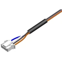 RS PRO Wire to Board Cable Male Sensor Connector to Free End, Black PVC Jacket, 2 m 205-5986