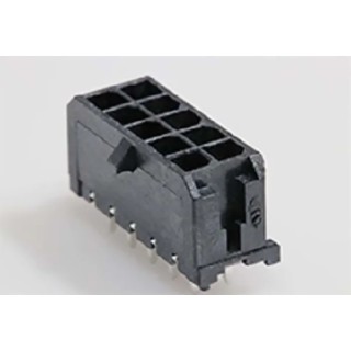 Molex Micro-Fit 3.0 Series Vertical Through Hole PCB Header, 10 Contacts, 3 mm Pitch, 2 Row, Shrouded 430451028