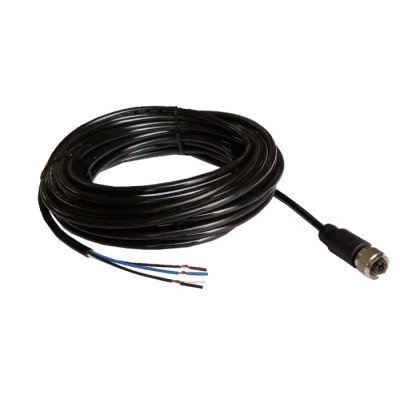 RS PRO Female 4 Way Straight to Unterminated Sensor Actuator Cable, 10 m, Polyurethane Jacket, Black, IP67, 250V 205-5992