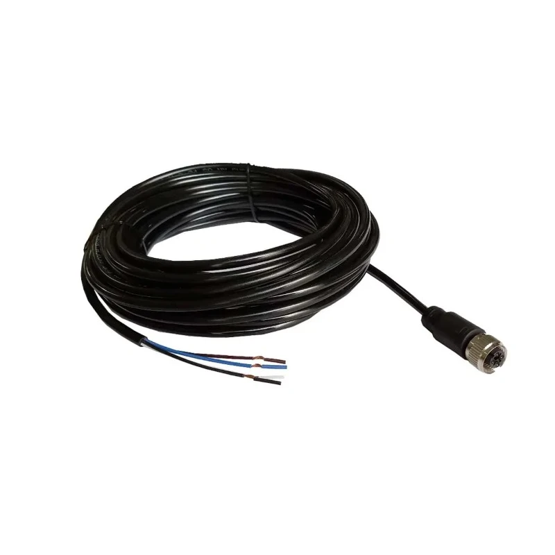 RS PRO Female 4 Way Straight to Unterminated Sensor Actuator Cable, 10 m, Polyurethane Jacket, Black, IP67, 250V 205-5992
