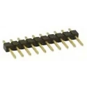 Amphenol Communications Solutions EconoStik Series Vertical Through Hole Pin Header 10 Contacts 2.54 mm 10129378-910001BLF