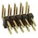 Amphenol Communications Solutions EconoStik Series Right Angle Through Hole Pin Header, 10 Contacts 10129382-910002BLF