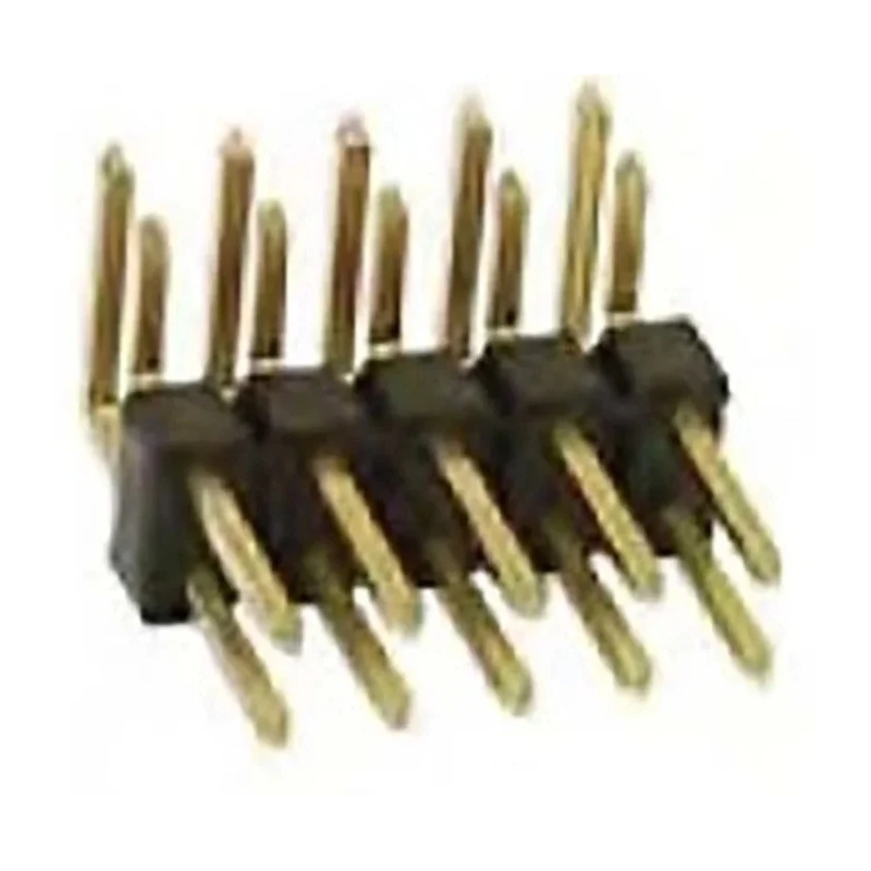 Amphenol Communications Solutions EconoStik Series Right Angle Through Hole Pin Header, 10 Contacts 10129382-910002BLF