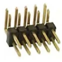 Amphenol Communications Solutions EconoStik Series Right Angle Through Hole Pin Header 12 Contacts 2.54 10129382-912003BLF