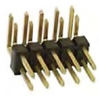 Amphenol Communications Solutions EconoStik Series Right Angle Through Hole Pin Header 12 Contacts 2.54 10129382-912003BLF