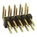 Amphenol Communications Solutions EconoStik Series Right Angle Through Hole Pin Header 6 Contacts 2.54 mm 10129382-906003BLF