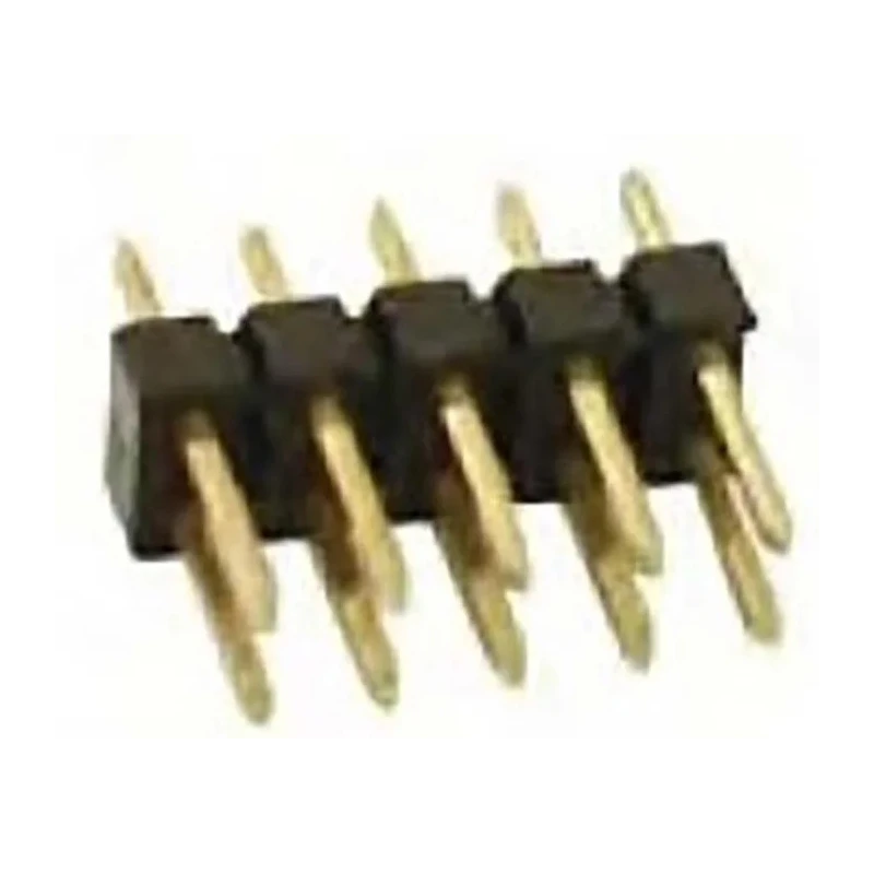 Amphenol Communications Solutions EconoStik Series Vertical Through Hole Pin Header, 10 Contacts, 2.54 mm 10129381-910001BLF