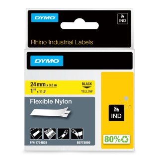 Dymo Label Printer Tape, Recycled Materials, Better World Product, Model 1734525