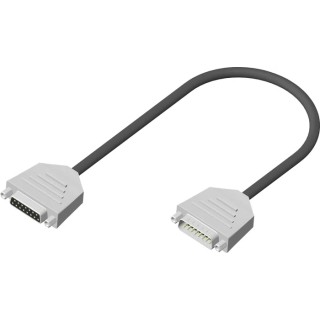 RS PRO D-Sub Adapter 15-Way Straight Male to Female Zinc Alloy Body 2m Length 205-5984