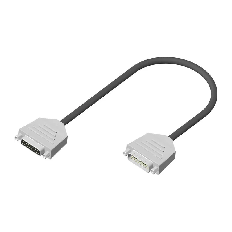 RS PRO D-Sub Adapter 15-Way Straight Male to Female Zinc Alloy Body 2m Length 205-5984