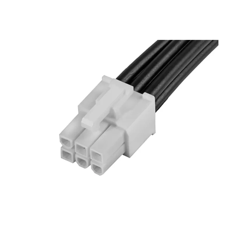 Molex Wire to Board Cable 6 Way Female Mini-Fit Jr to 6 Way Female Mini-Fit Jr 150 mm 600V 215325-2061