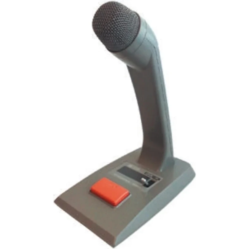 TOA Paging Microphone, Wired Uni-Directional, 600Ω, Sensitivity -58dB, 10kHz Frequency Response PM660D