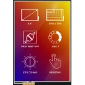 4D Systems LCD Colour Display Touch Screen 2.4 in 240 x 320 pixel TFT LED Backlight 4DLCD-24320240-RTP-IPS