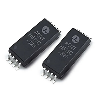 Broadcom DC Input Optocoupler, Surface Mount, 8-Pin SO, 1 Channel, 1.7V Forward Voltage, 18mA Max Input ACNT-H511C-000E