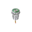 APEM Capacitive Switch Latching, Momentary Illuminated, Red, Green, NPN Output, IP68 IP69K Rated CPB2210000KGSC
