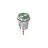 APEM Capacitive Switch Latching, Momentary Illuminated, Red, Green, NPN Output, IP68 IP69K Rated CPB2210000KGSC
