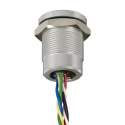 APEM Capacitive Switch Latching, Momentary Illuminated, Red, Green, NPN Output, IP68 IP69K Rated CPB2210000KGSC