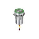 APEM Capacitive Switch Latching Momentary Illuminated Green Red NPN IP68 IP69K CPB1210000KGSC