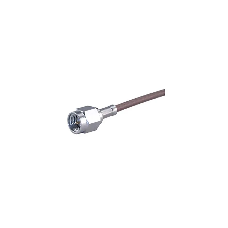 Huber+Suhner 11_SMA-50-2-41/133_NH Series Coaxial Connector Cable Male SMA, 50 Ω, Straight Body Crimp 11_SMA-50-2-41/133_NH