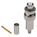 Huber+Suhner Series Coaxial Connector Cable Male SHV 50 Ω Straight Body Crimp 0.3GHz 165°C China 11_SHV-50-3-1/133_NE