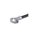 Huber+Suhner Series Coaxial Connector Cable Male SMA 50 Ω Right Angle Body Crimp 18 GHz Brass Gold 16_SMA-50-3-146/133_NH