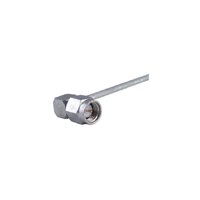 Huber+Suhner Series 50Ω SMA Coaxial Connector Cable, Male, Right Angle, Gold Plated, Solder Termination 16_SMA-50-2-53/119_NH