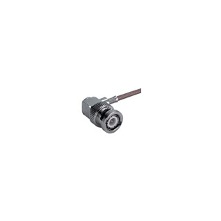 Huber+Suhner Series 16_BNC-50-2-5/133_NE Coaxial Connector Cable Male BNC 50 Ω Right Angle Body Crimp