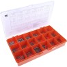 RS PRO Zinc Plated Steel Torsion, Extension, Compression Spring Kit 378 Pieces 523-008