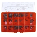 RS PRO Zinc Plated Steel Torsion, Extension, Compression Spring Kit 378 Pieces 523-008